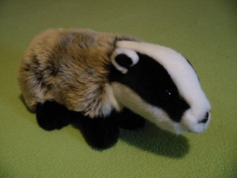 Keycraft Living Nature badger