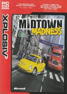 Midtown Madness cover art