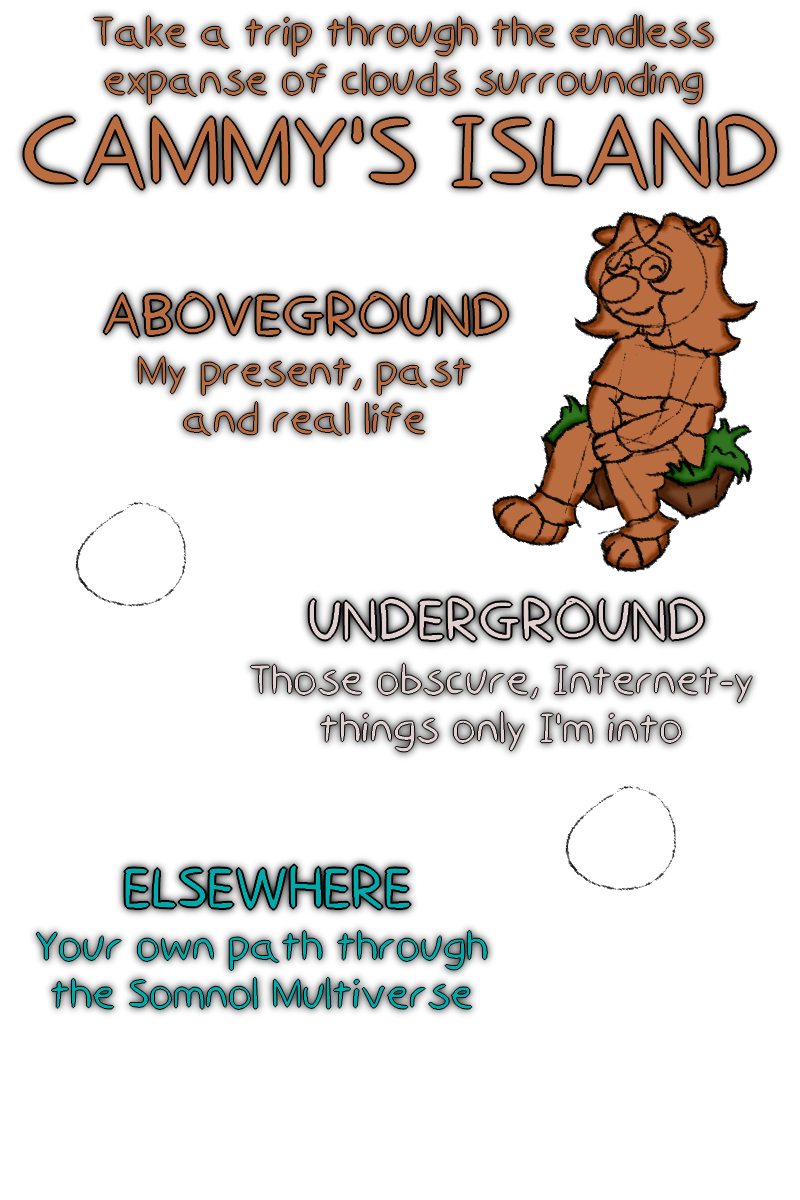 Take a trip through the endless expanse of clouds surrounding Cammy's Island