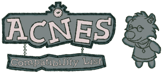 ACNES Compatibility List