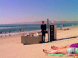 Deadweight: Beck leaves the beach office